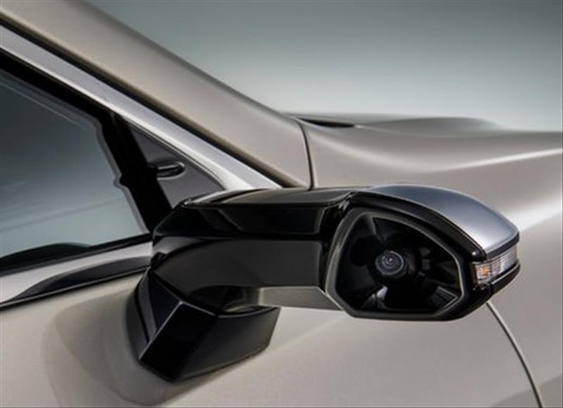 لکسوس ES اولین خودرو با آینه های کناری دیجیتال