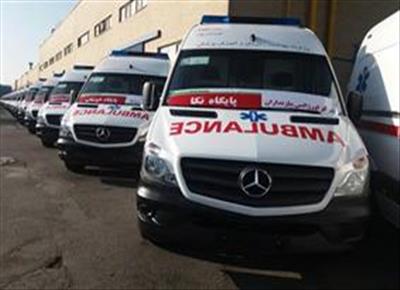 آمبولانس های ایران خودرو دیزل به ناوگان وزارت بهداشت پیوست