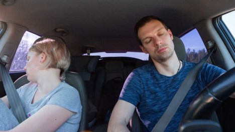 راننده خواب