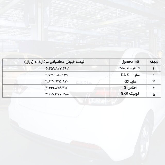 قیمت سایپا اطلس